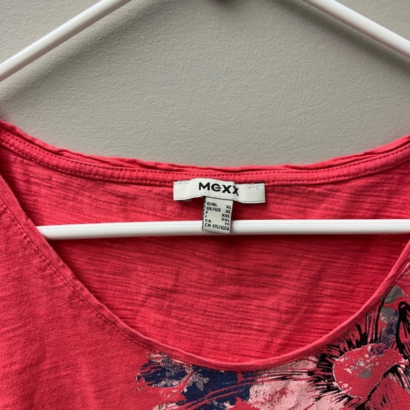 Mexx Women’s Pink and Floral T Shirt - Picture 3 of 3